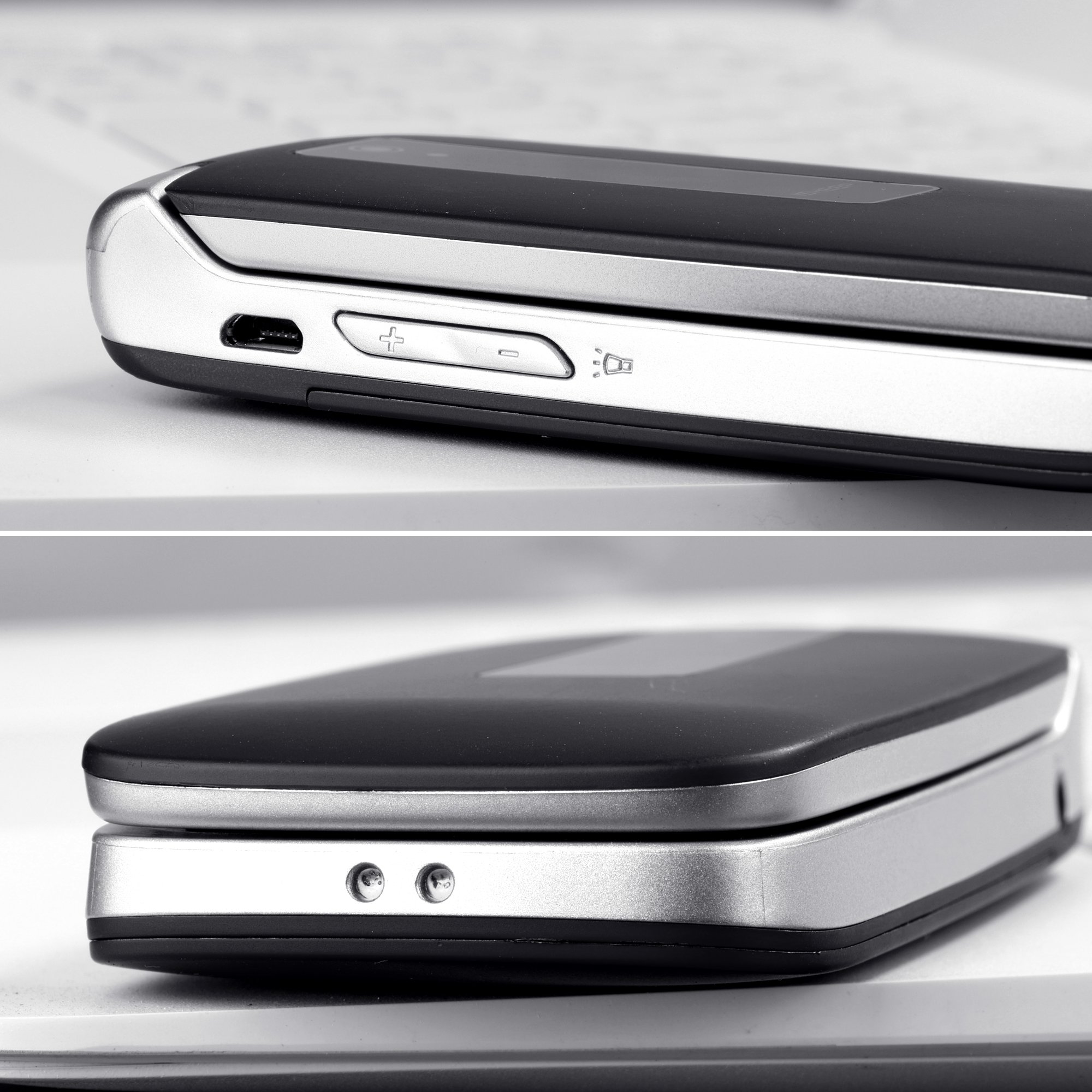 2.4 inch Screen 3G Feature Phone D320 Slim Flip Cellphone Fashion Mobile Phone